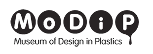 Logo for the Museum of Design in Plastics